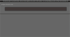 Desktop Screenshot of prague-dreams.com